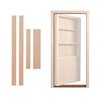 Invisidoor Maple Inswing Jamb Accessory for 32 in. or 36 in. Bookcase Door ID.JAM36IS.MA